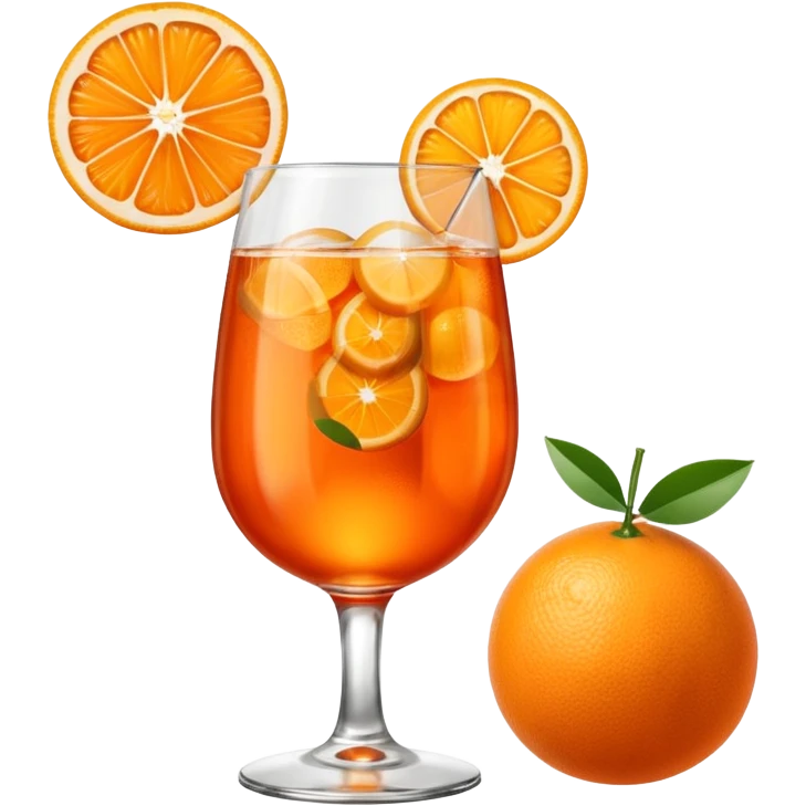 Aperol spritz emoji