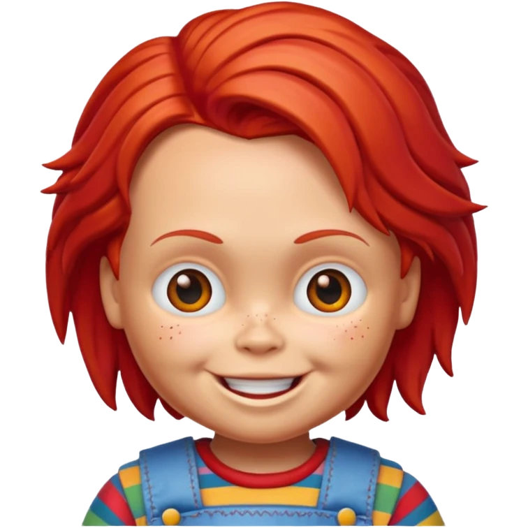 Un emojin de chuky emoji