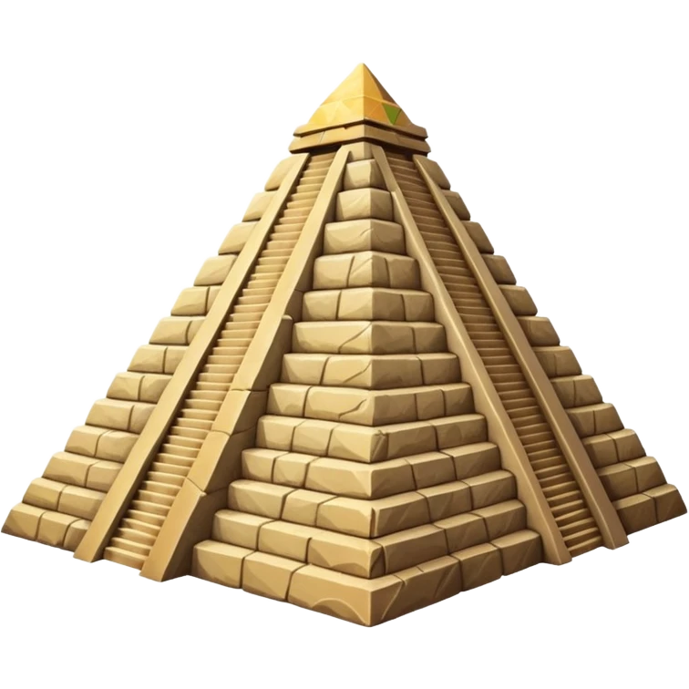 Mexican pyramid emoji