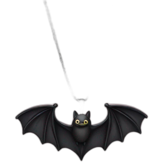 A bat wing necklace emoji