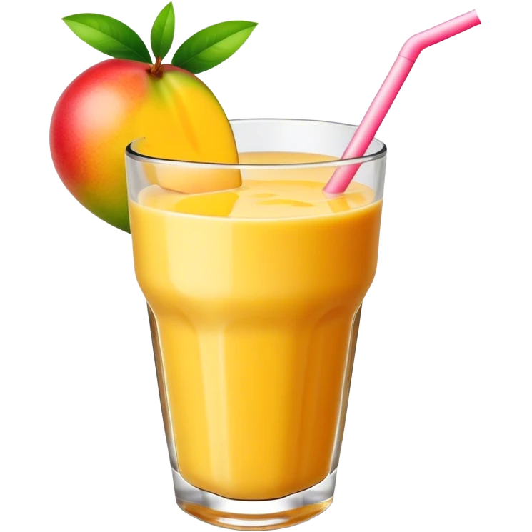 Mango smoothie  emoji