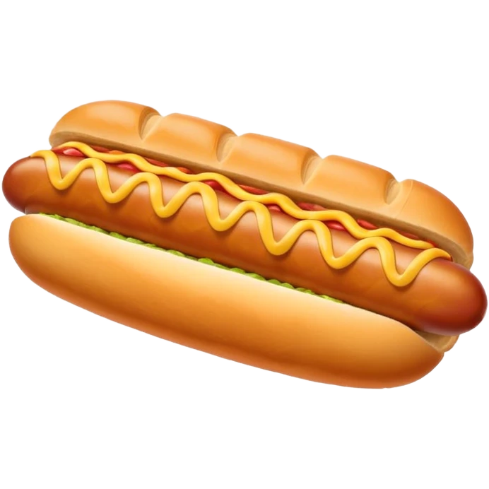 croissant hot dog emoji