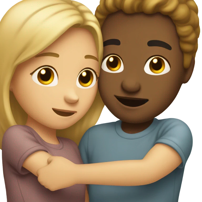 Cheek kiss emoji