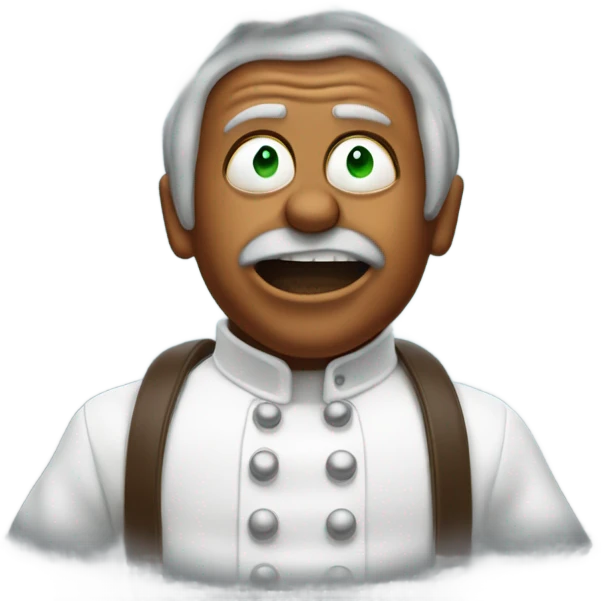Oompa Loompa blowing big clouds emoji