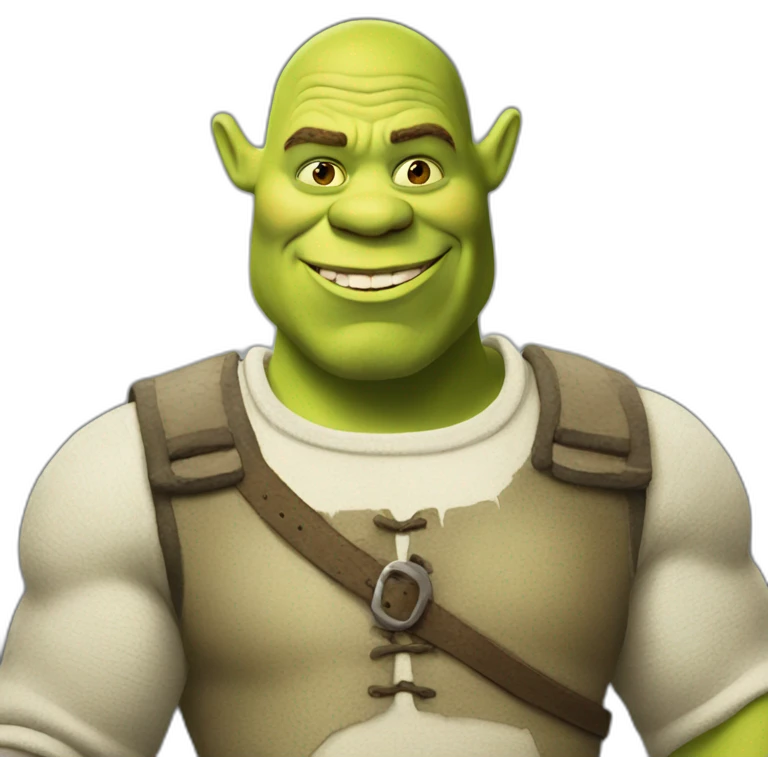 white-shrek emoji