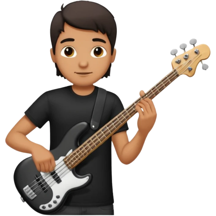 bass player emoji
