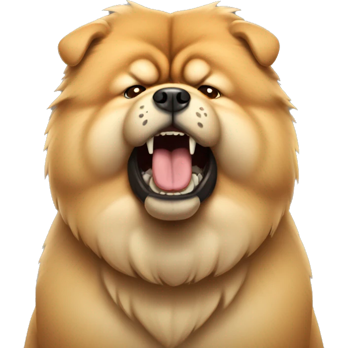 chow chow angry emoji