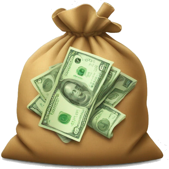 irish bag of money emoji