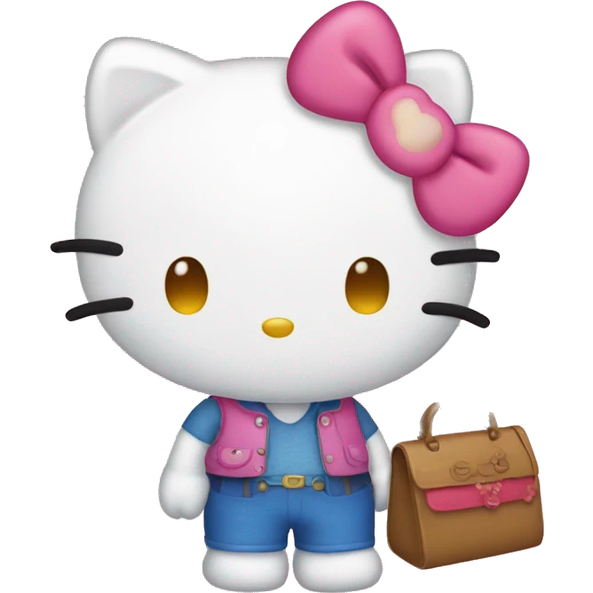 Hello kitty emoji