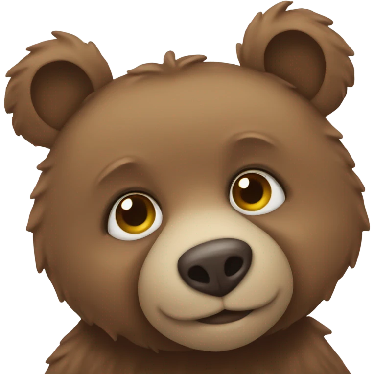 Bear with love emoji