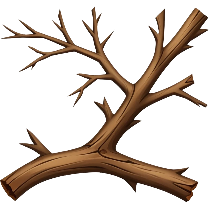 broken branch emoji