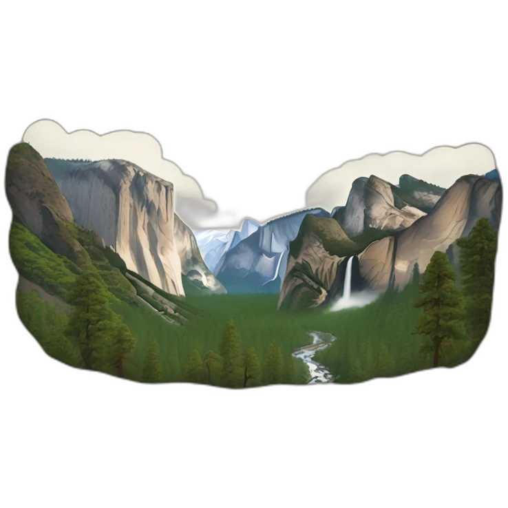 Yosemite national park emoji
