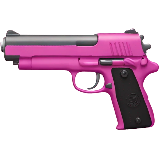 pink gun gay emoji