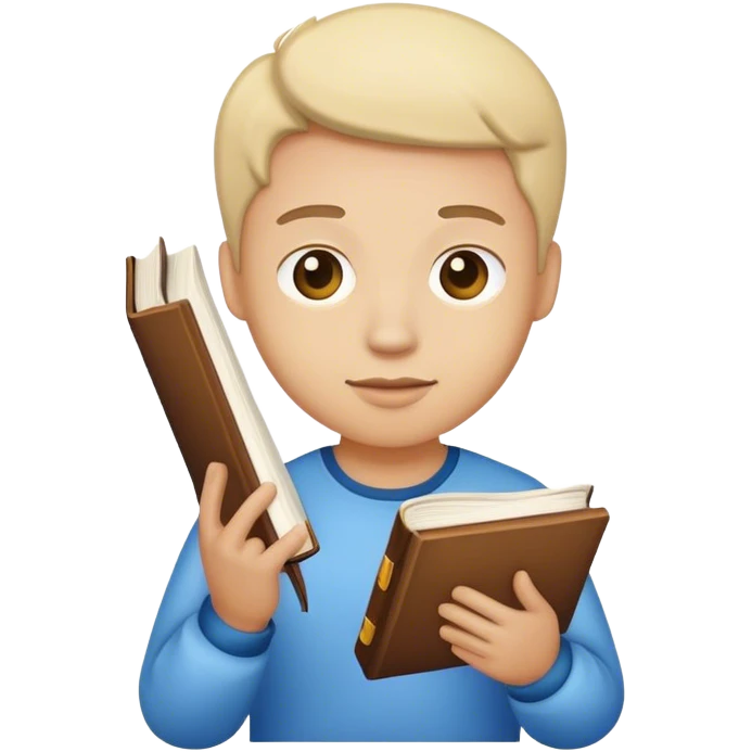 birth with book emoji