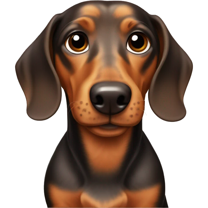 Dog dachshund emoji