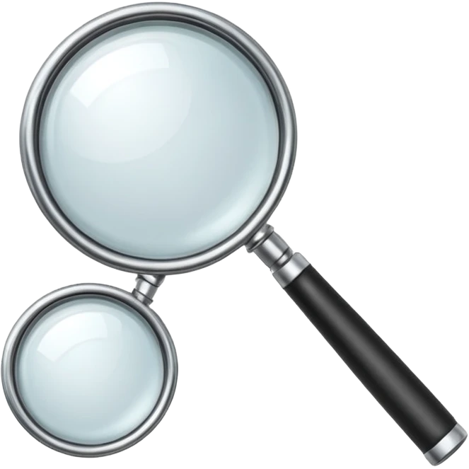 magnifying glasses   emoji