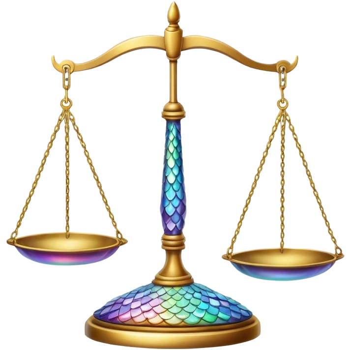 The scales ￼ emoji