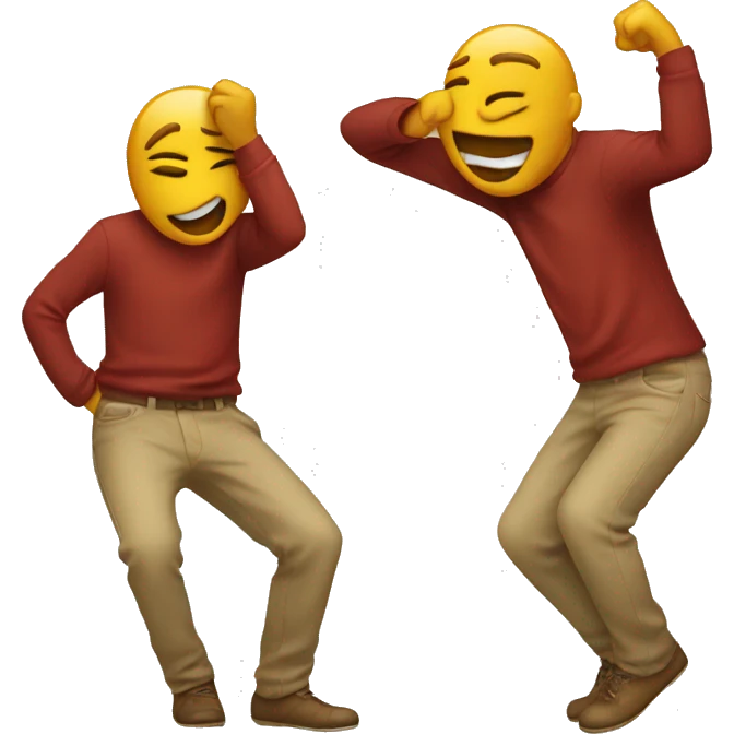 Dabing emoji emoji