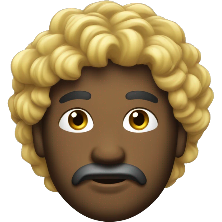 Uomo con capelli lunghi al mare  emoji