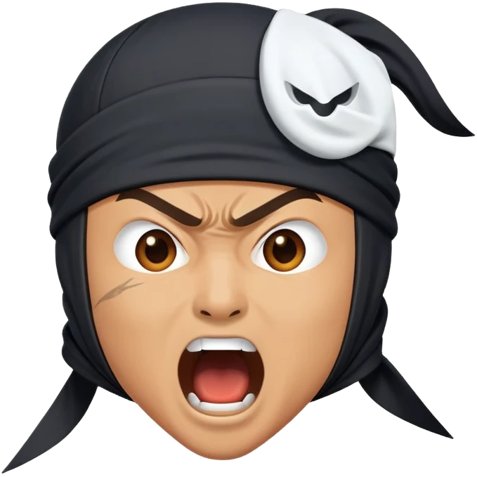 Twitch streamer Ninja yelling emoji