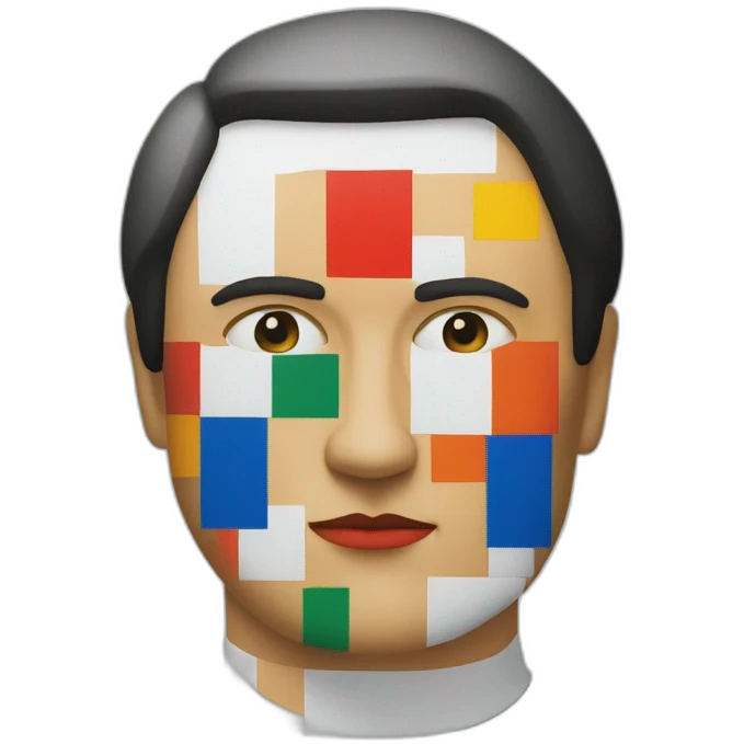 Malevich painting emoji