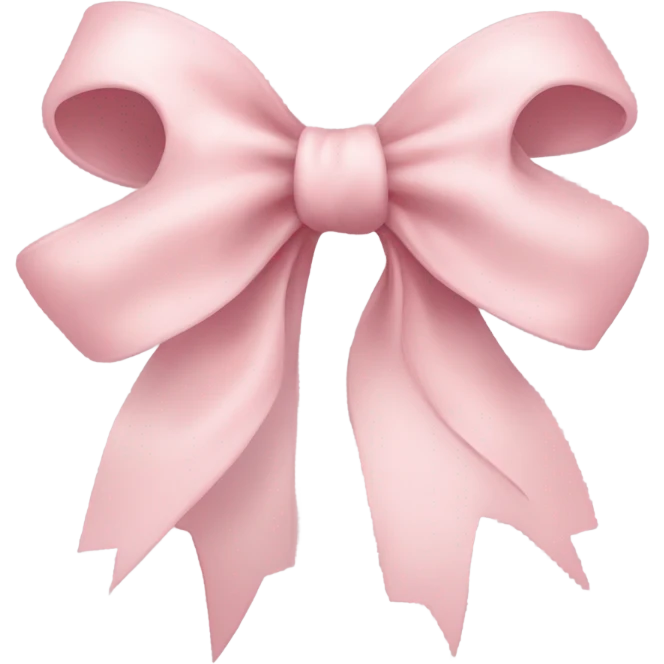 Coquette pink aesthetic bow  emoji