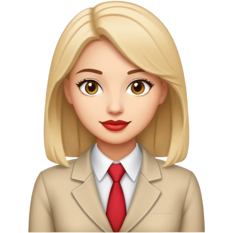 Flirty secretary  emoji
