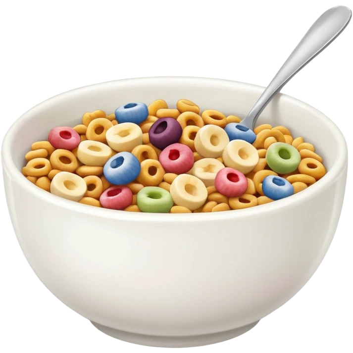 Cereal bowl emoji