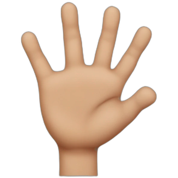Dick's fingers emoji