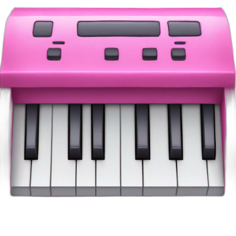 pink synthesizer  emoji