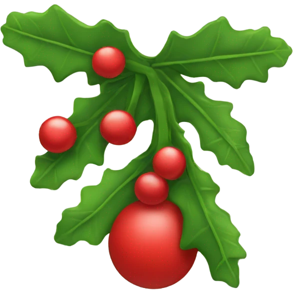 Mistletoe emoji