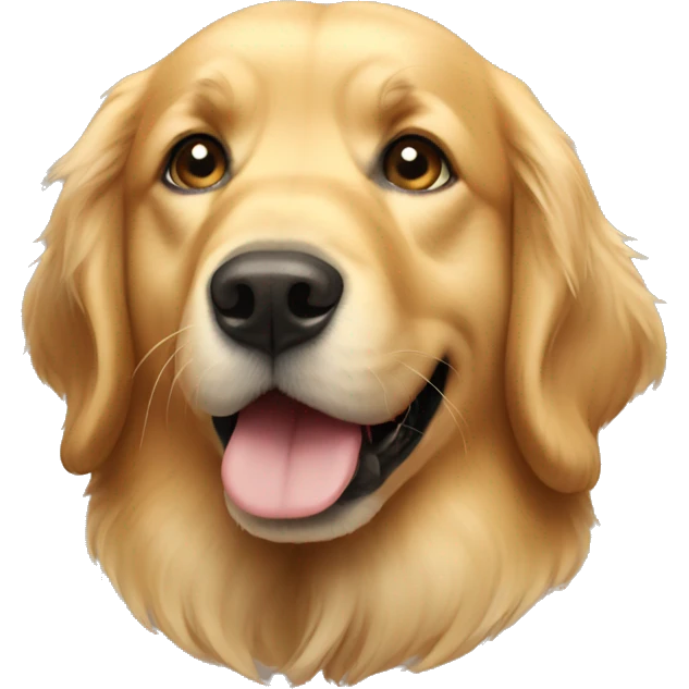 Golden retriever  emoji