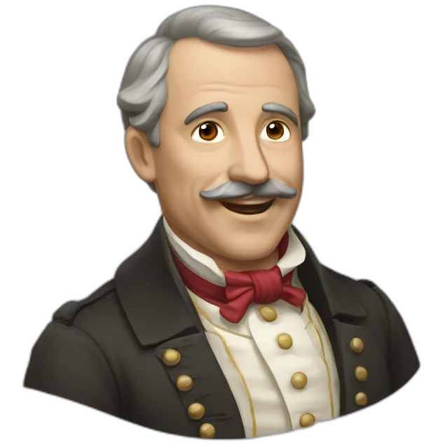 Monsieur étonné emoji