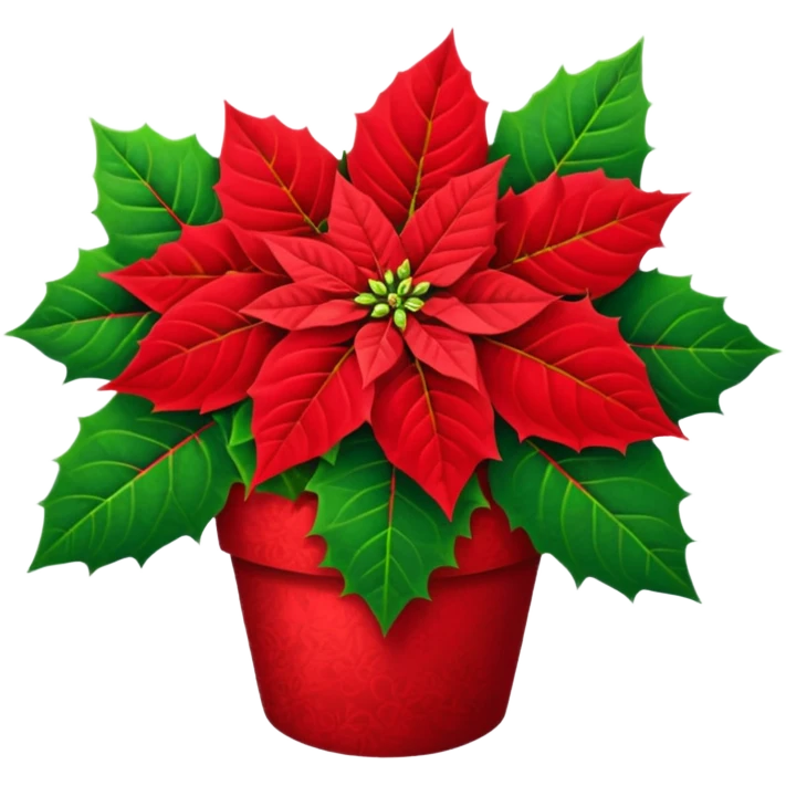 poinsettia emoji