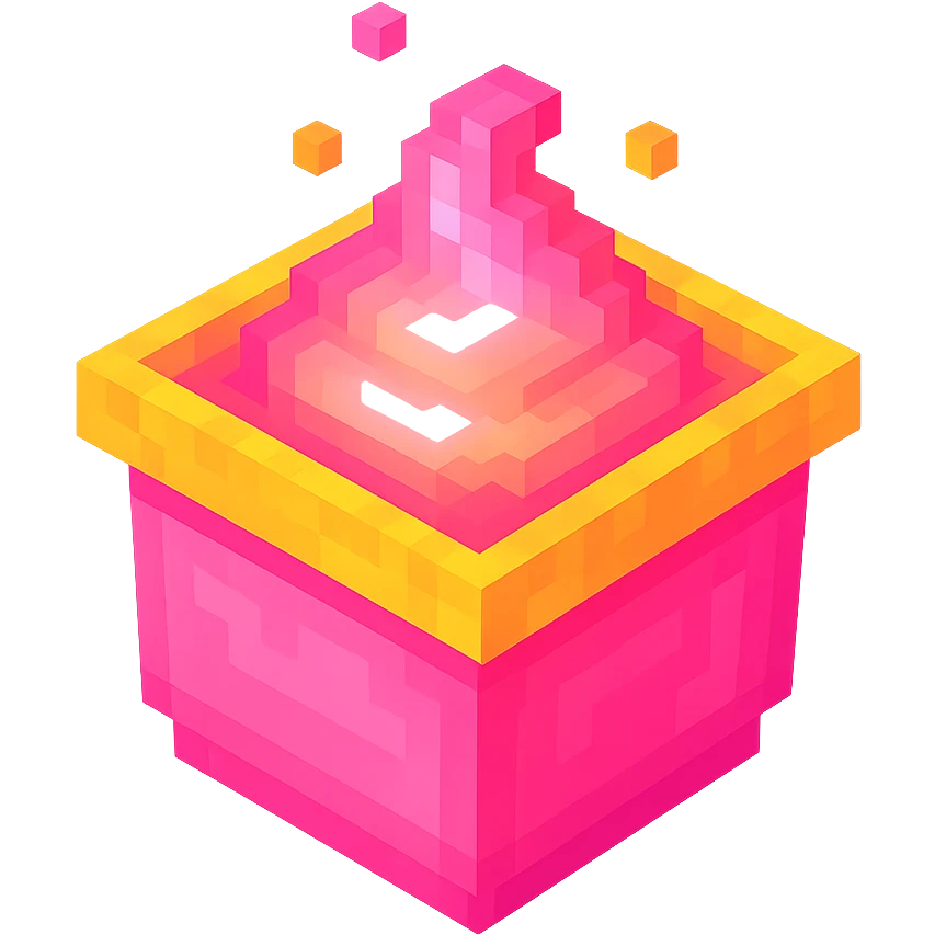 сделай соус из фастфуда розовый светящийся, no background  emoji