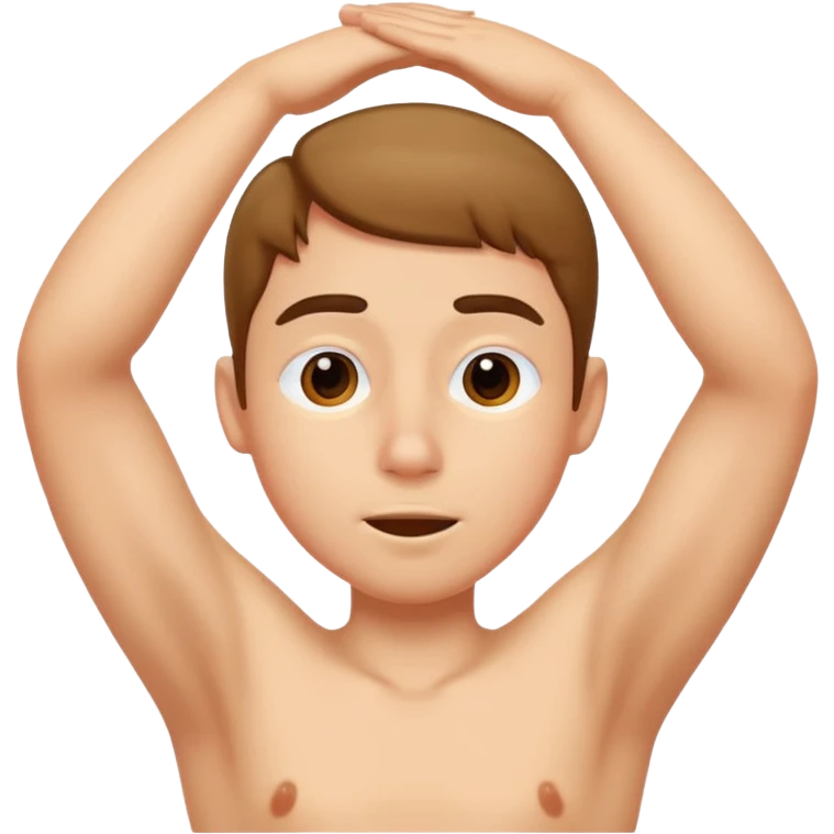 Armpits sniff emoji