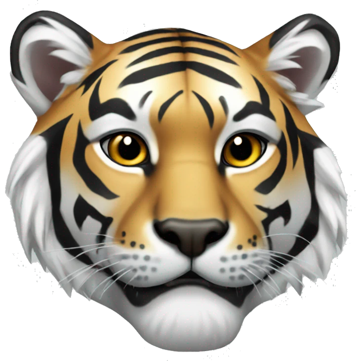diamond tiger emoji