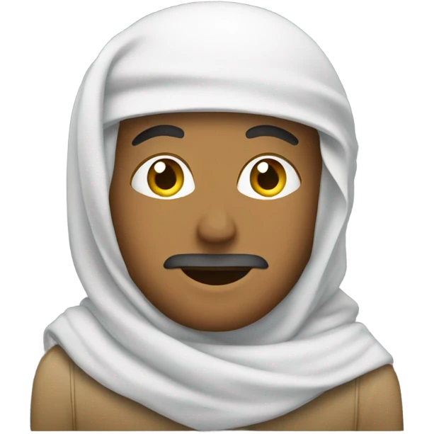 arab in a plane emoji