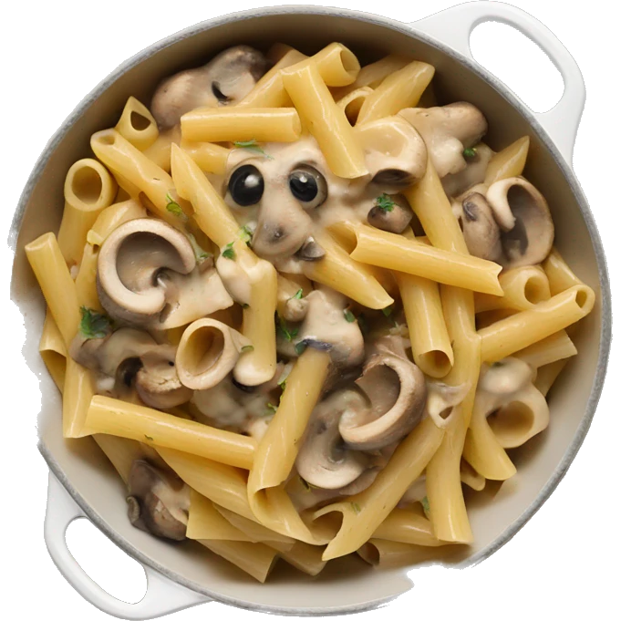 One Pot Creamy Mushroom Pasta emoji