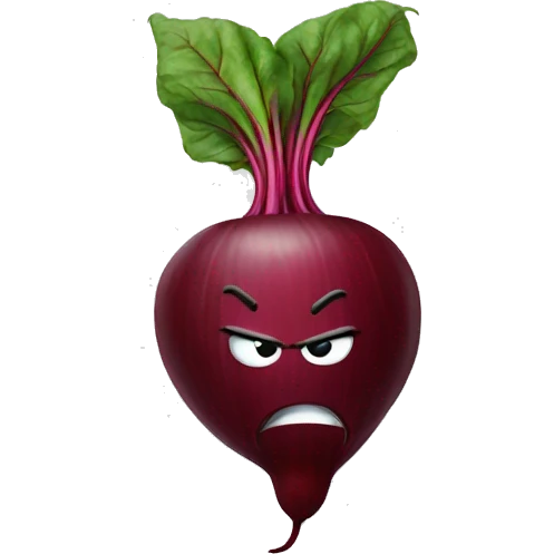 angry beetroot fill all space emoji