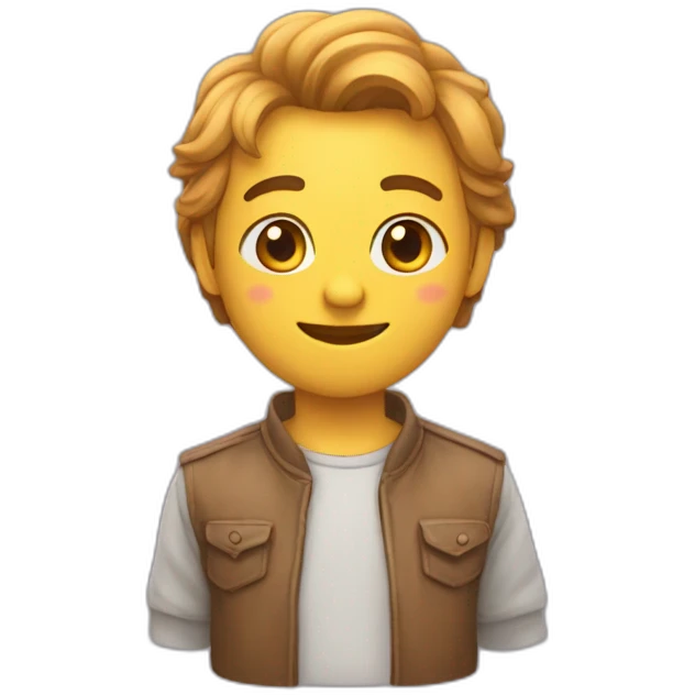 Main en forme de cœur emoji