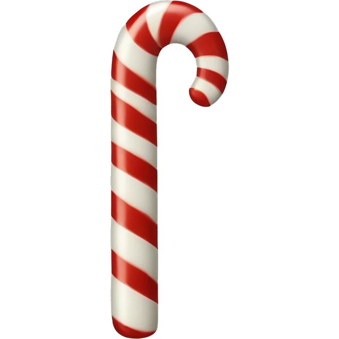 Christmas candy cane  emoji