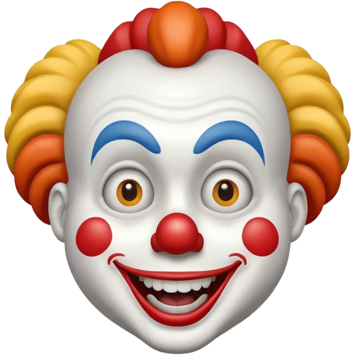🤡+🫩 emoji
