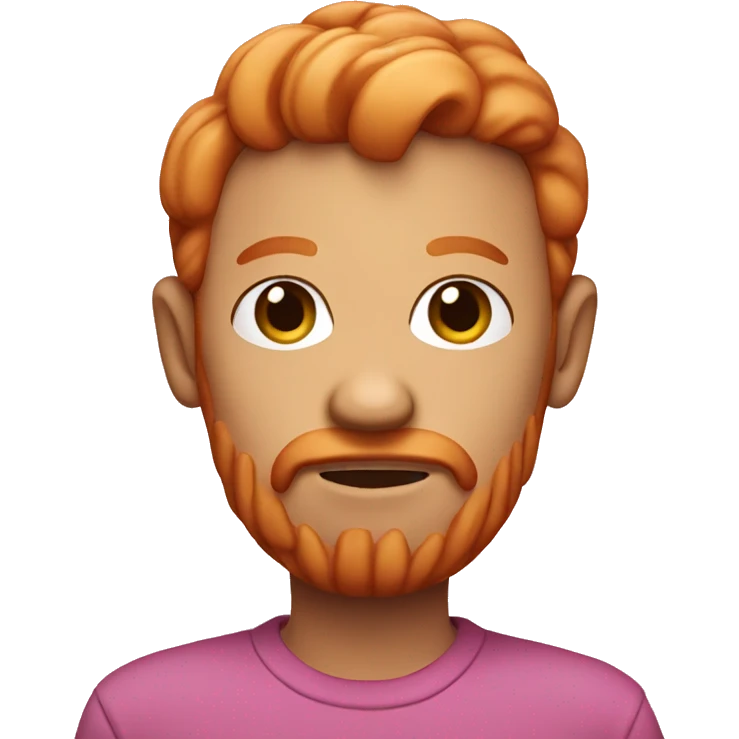 Pink ginger Breadman emoji