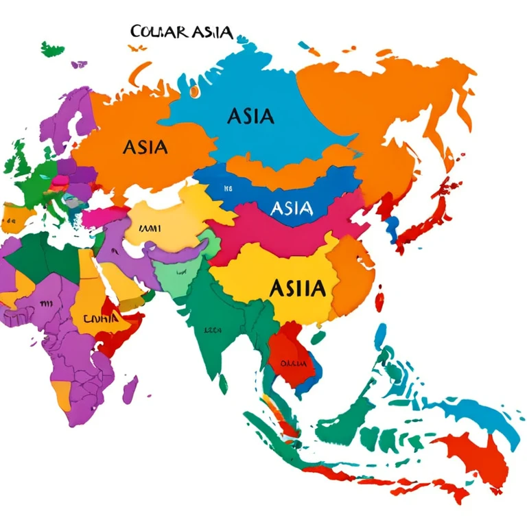 a map of asia emoji