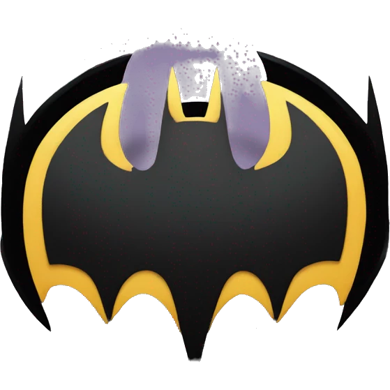 batman logo emoji