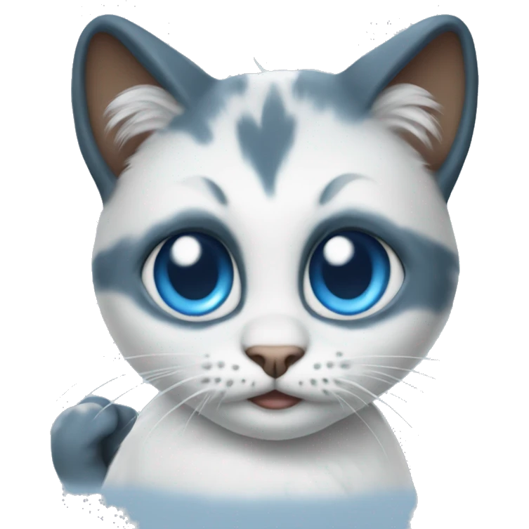 smurf cat emoji