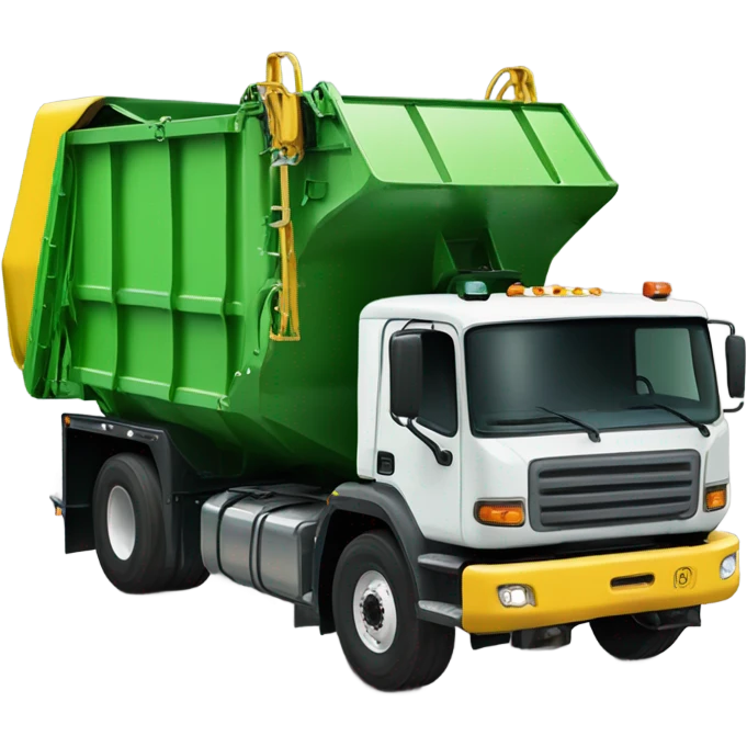 Trash truck  emoji
