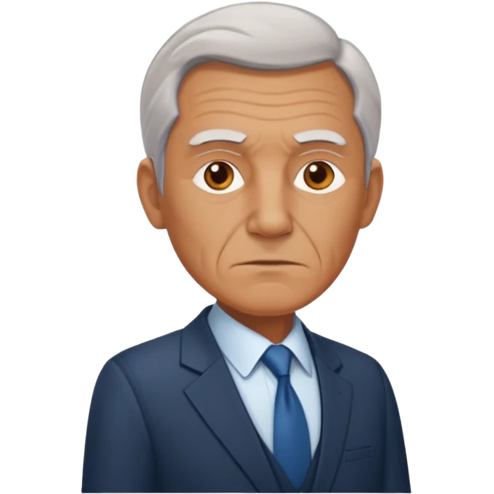 old man corporate, ux designer around 50 years emoji