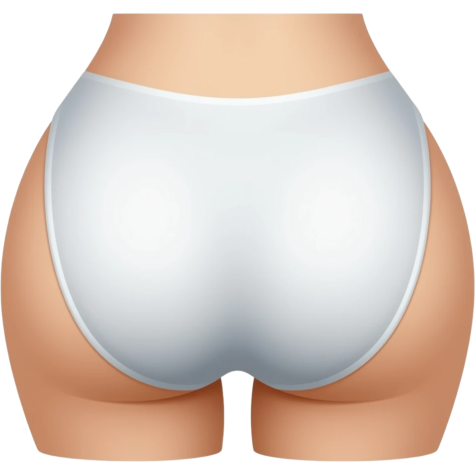 Spread out butt emoji